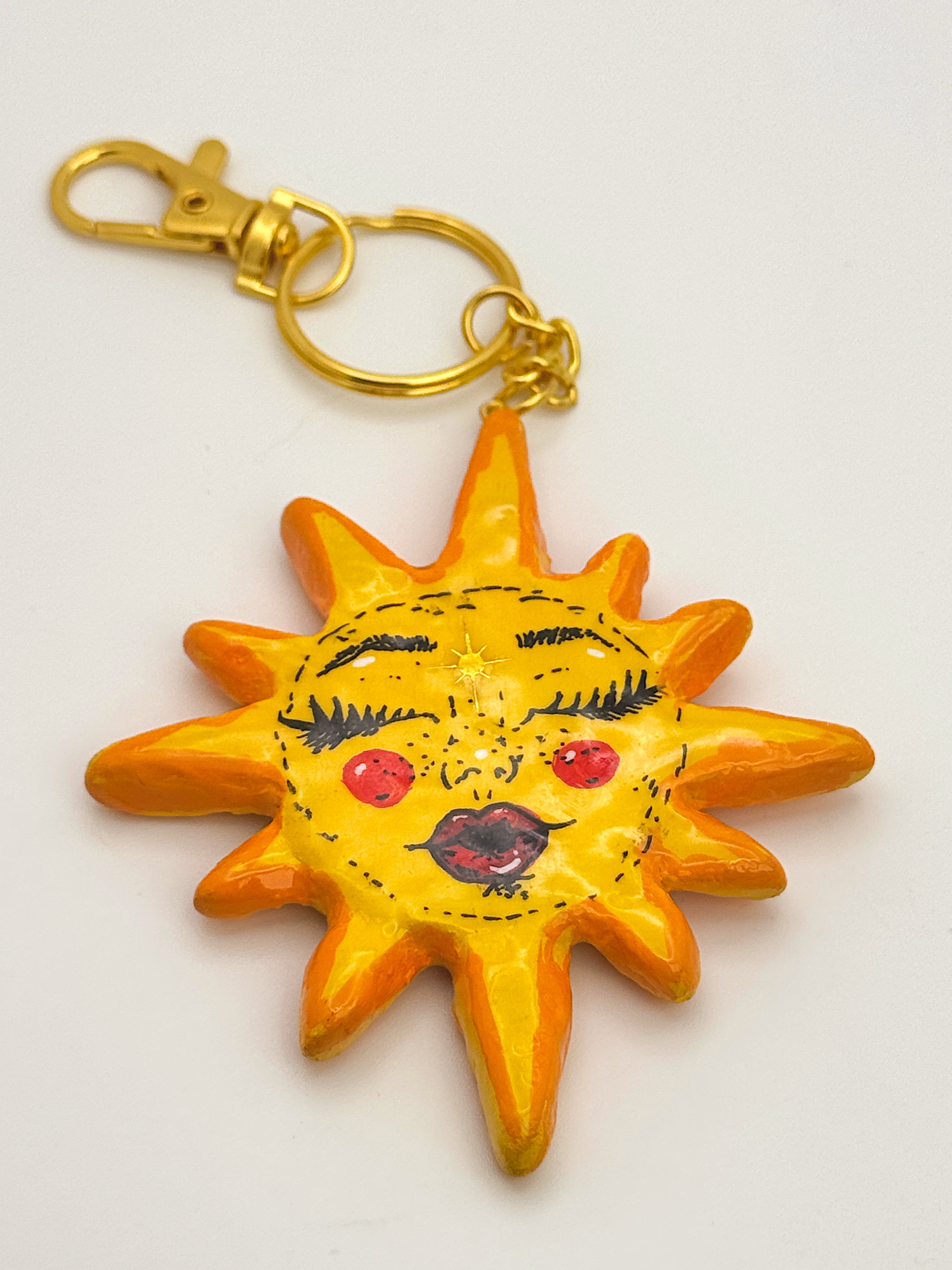 Miss Sunny Keychain 3.5