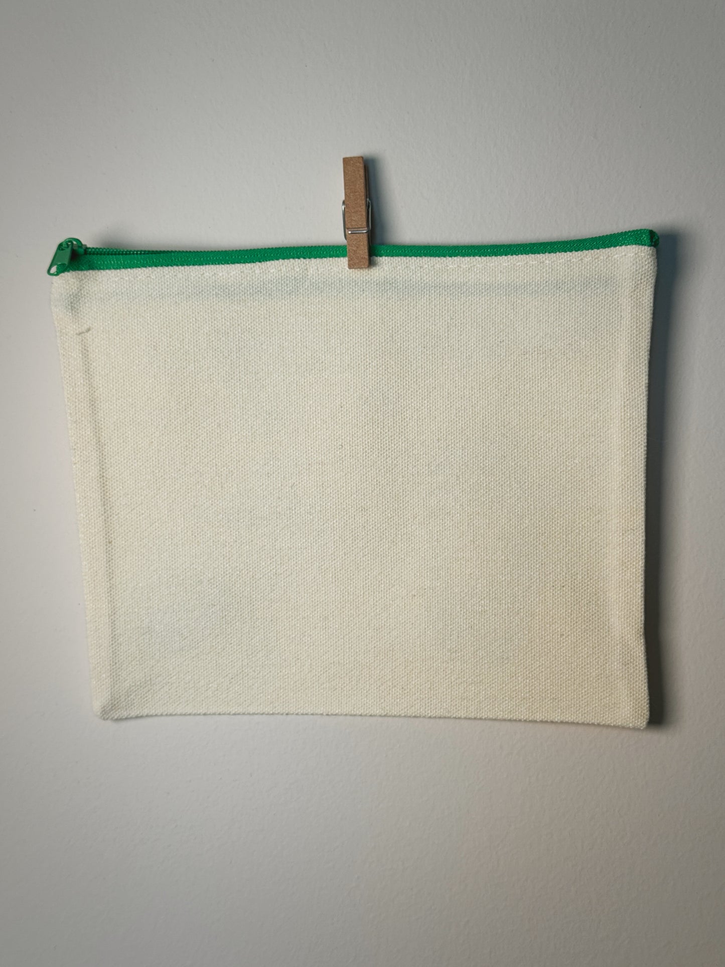 Olive Lover Hand-Pressed Bag | 8 x 6 Natural Cotton