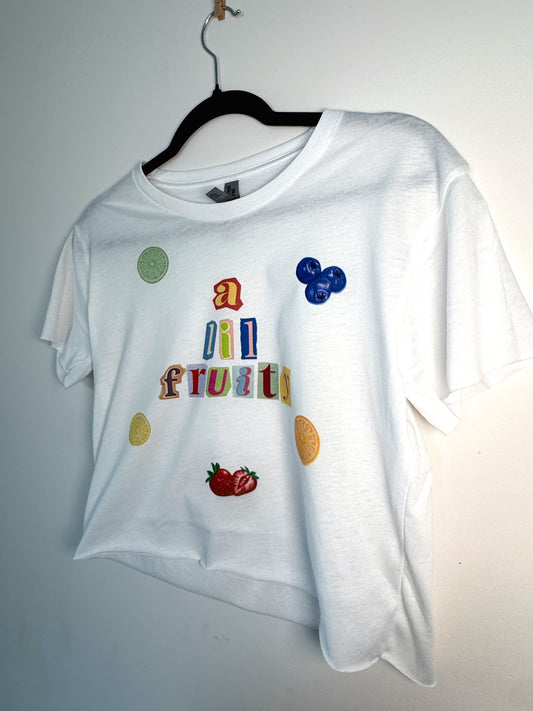 A Lil Fruity Cropped Tee | Graphic Crop Top