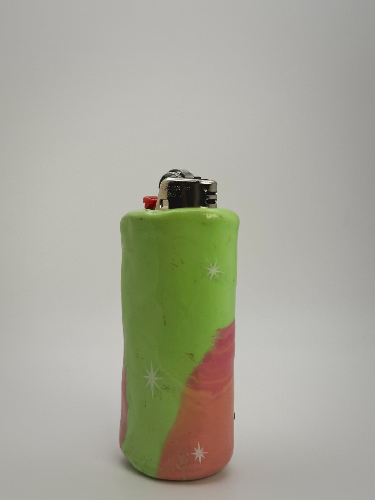 Sardine Lighter Case| Fits Standard Bic | Handmade Polymer Clay Art