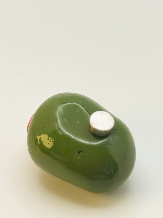 Olive — Handmade Polymer Clay Fridge Magnets