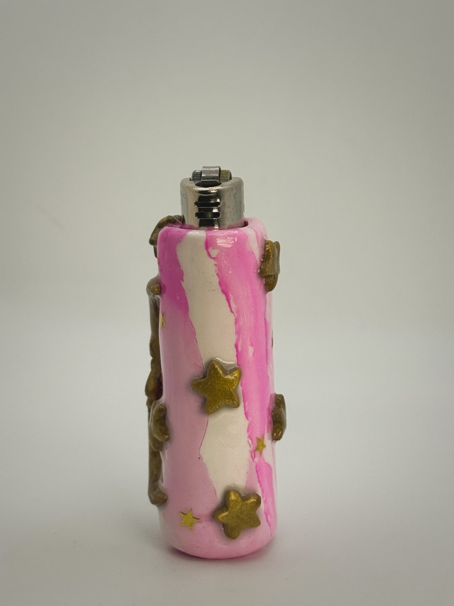 Celestial Lighter Case| Fits Standard Bic | Handmade Polymer Clay Art