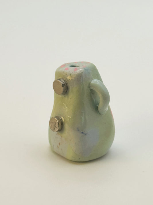 Mini Vase — Handmade Polymer Clay Fridge Magnets