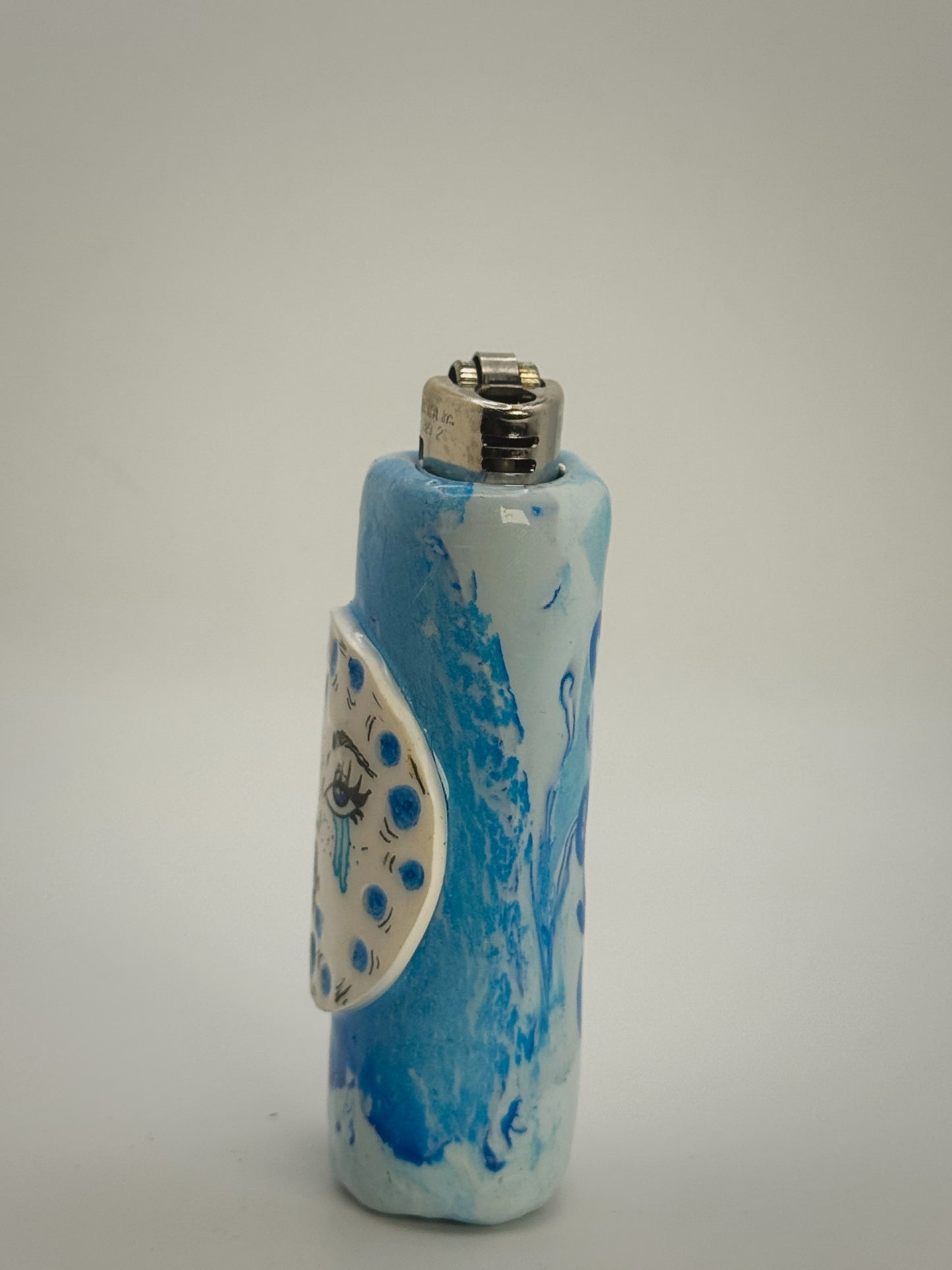Sad Girl Club Ligher Case| Fits Standard Bic | Handmade Polymer Clay Art