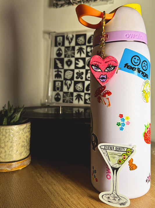 Extra Dirty Martini Sticker | Olive Martini Vinyl Sticker | Cocktail Aesthetic Decal