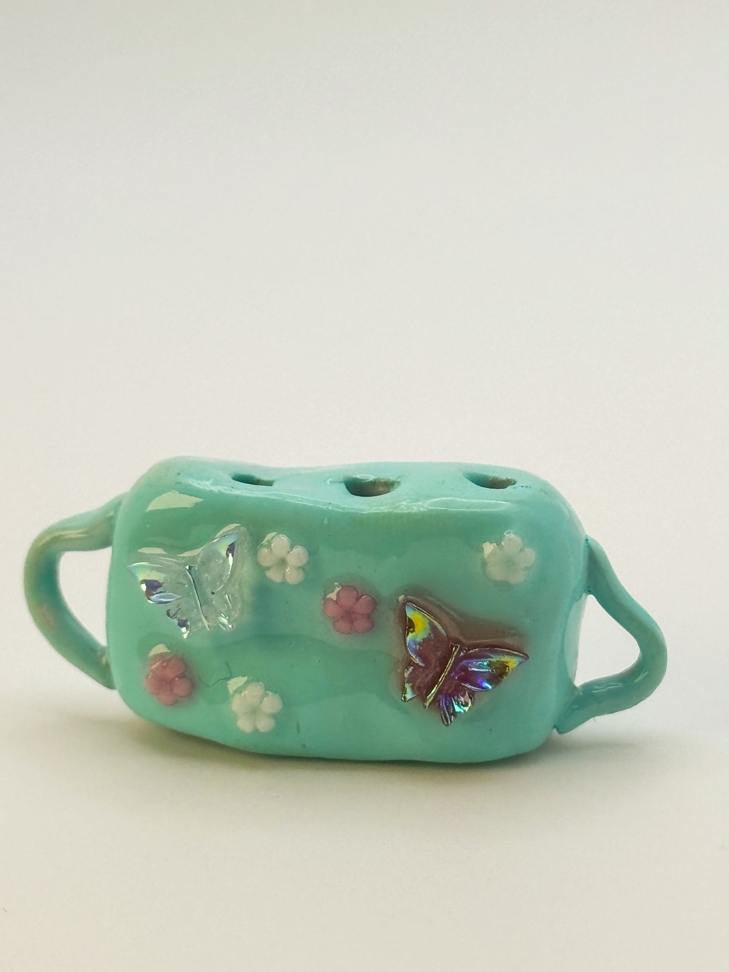 Mini Vase — Handmade Polymer Clay Fridge Magnets