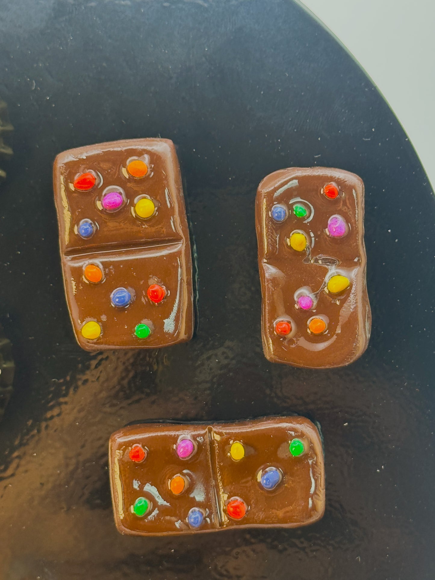 Cosmic Brownie — Handmade Polymer Clay Fridge Magnets