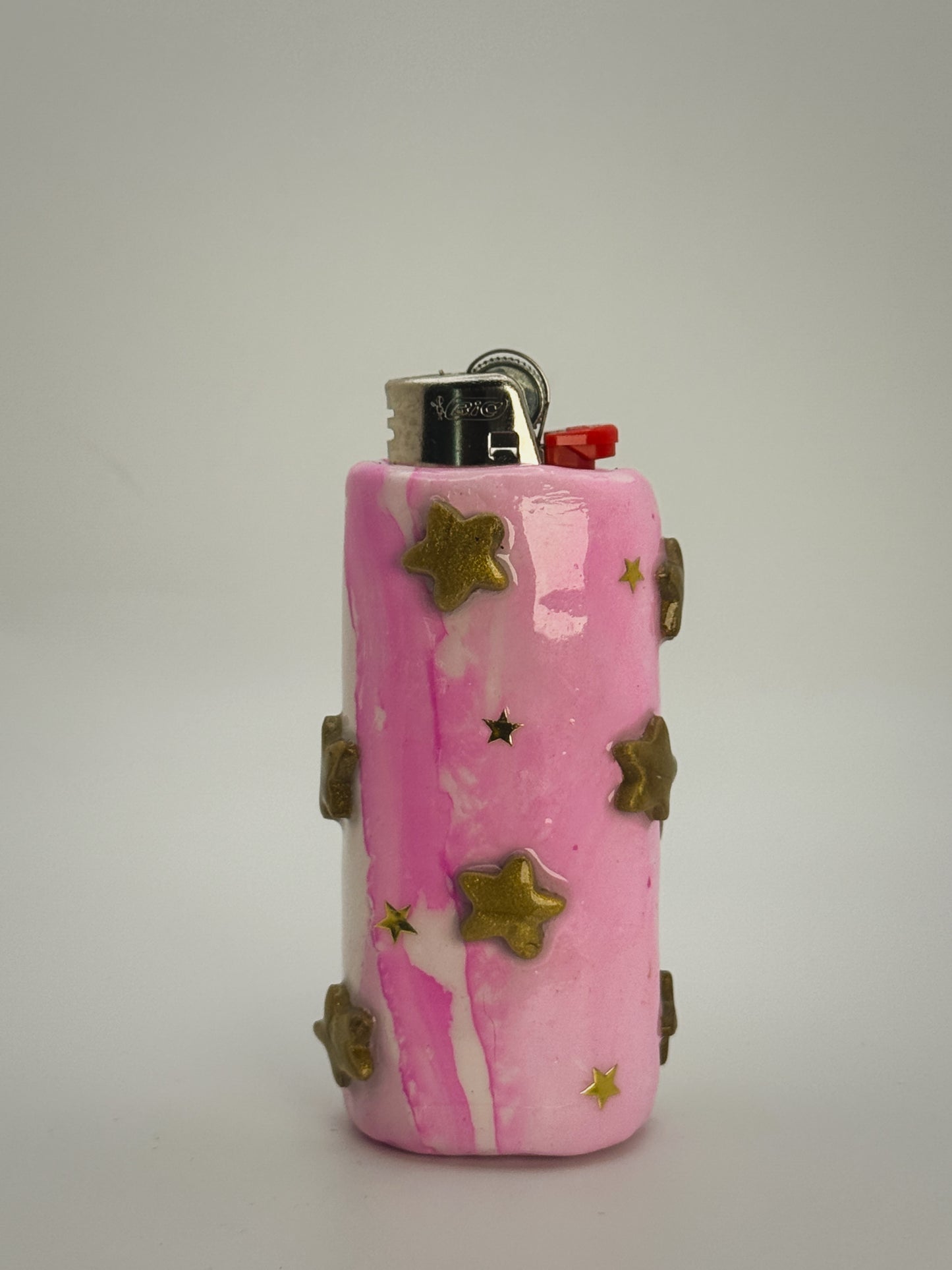 Celestial Lighter Case| Fits Standard Bic | Handmade Polymer Clay Art