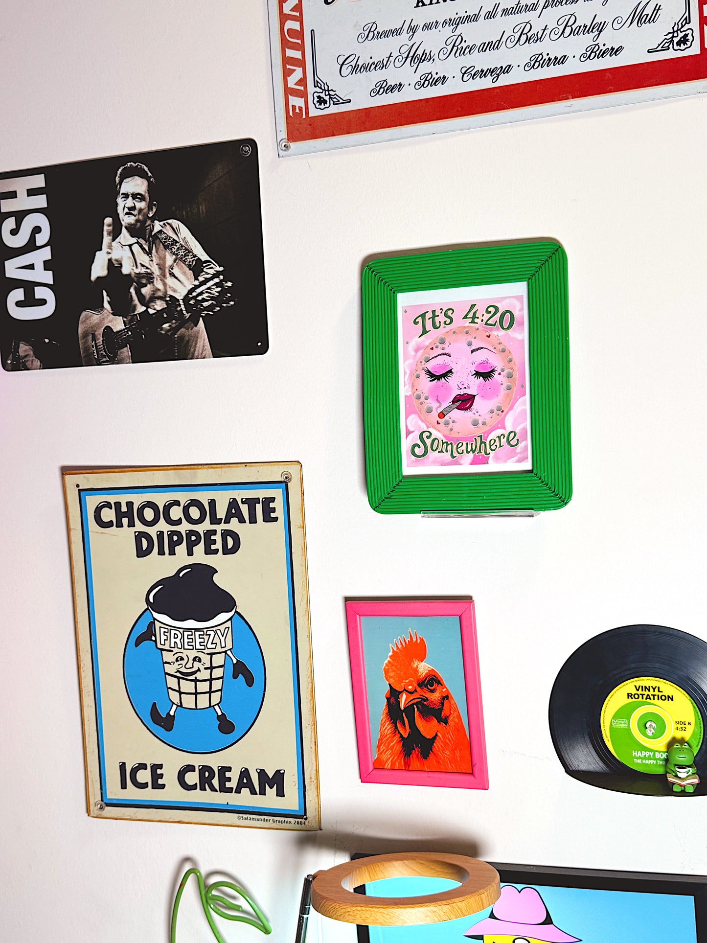 “It’s 4:20 Somewhere” Print – FRAMED 5×7