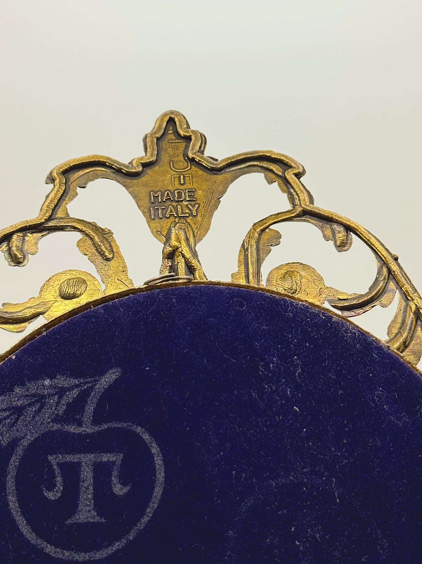 Vintage Italian Ornate Floral Frame | Made in Italy