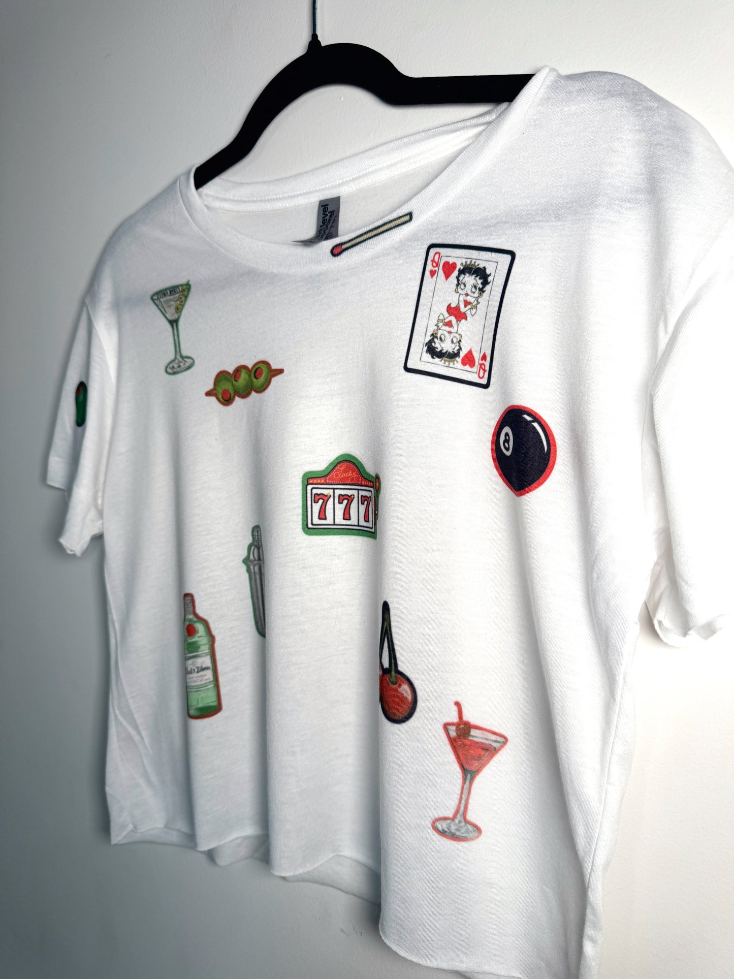 Girls Night Out Cropped Tee | Graphic Crop Top