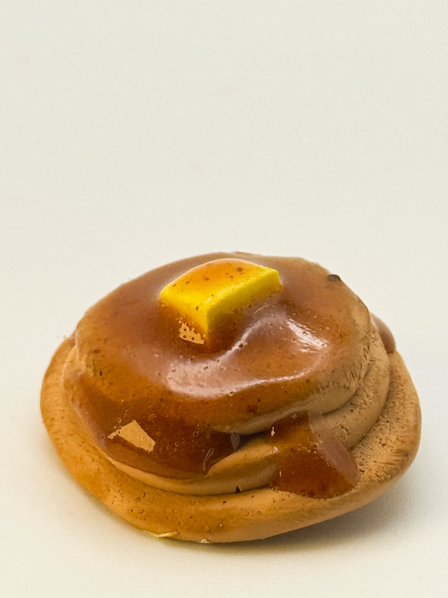 Pancake Stack— Handmade Polymer Clay Fridge Magnets
