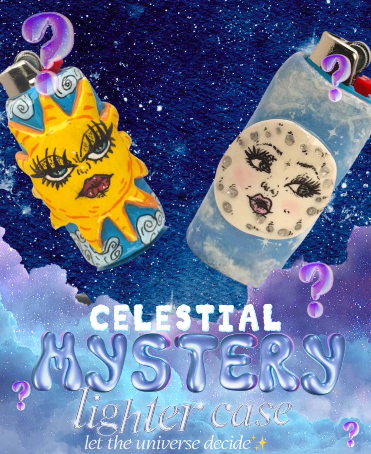 Celestial MYSTERY Lighter Case