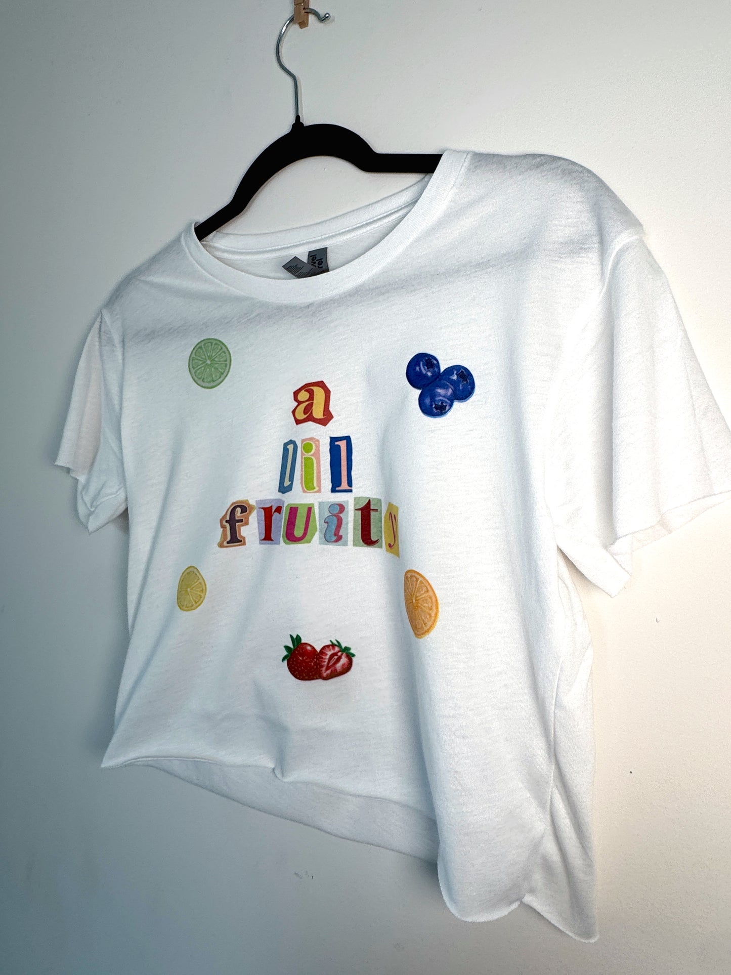 A Lil Fruity Cropped Tee | Graphic Crop Top