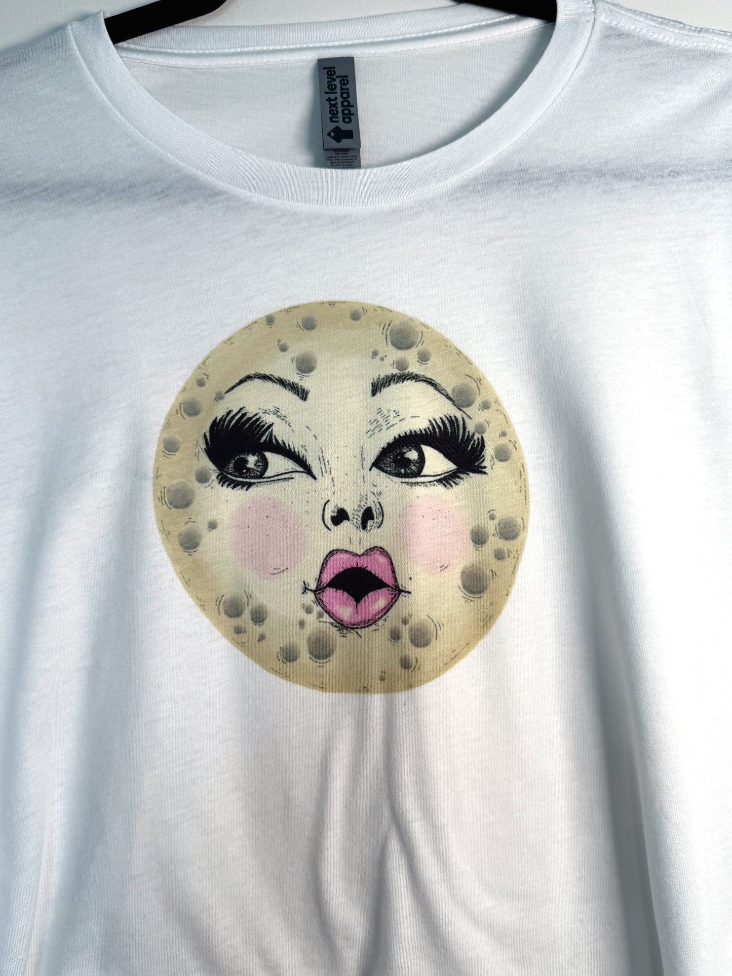 Miss Moon Cropped Tee | Graphic Crop Top