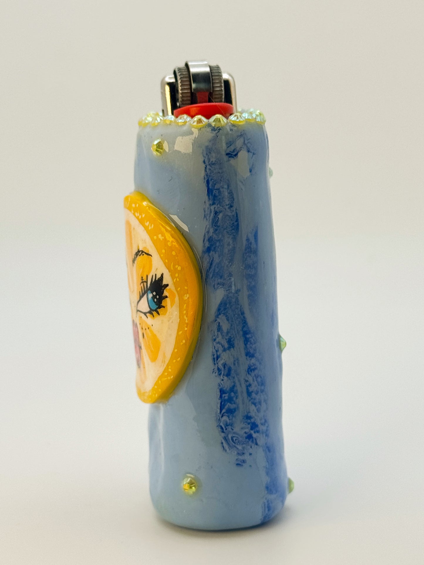 Sassy Lemon Lighter Case| Fits Standard Bic
