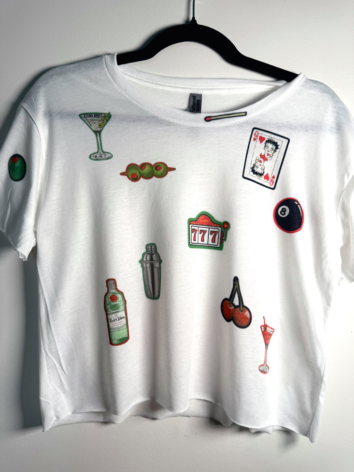 Girls Night Out Cropped Tee | Graphic Crop Top