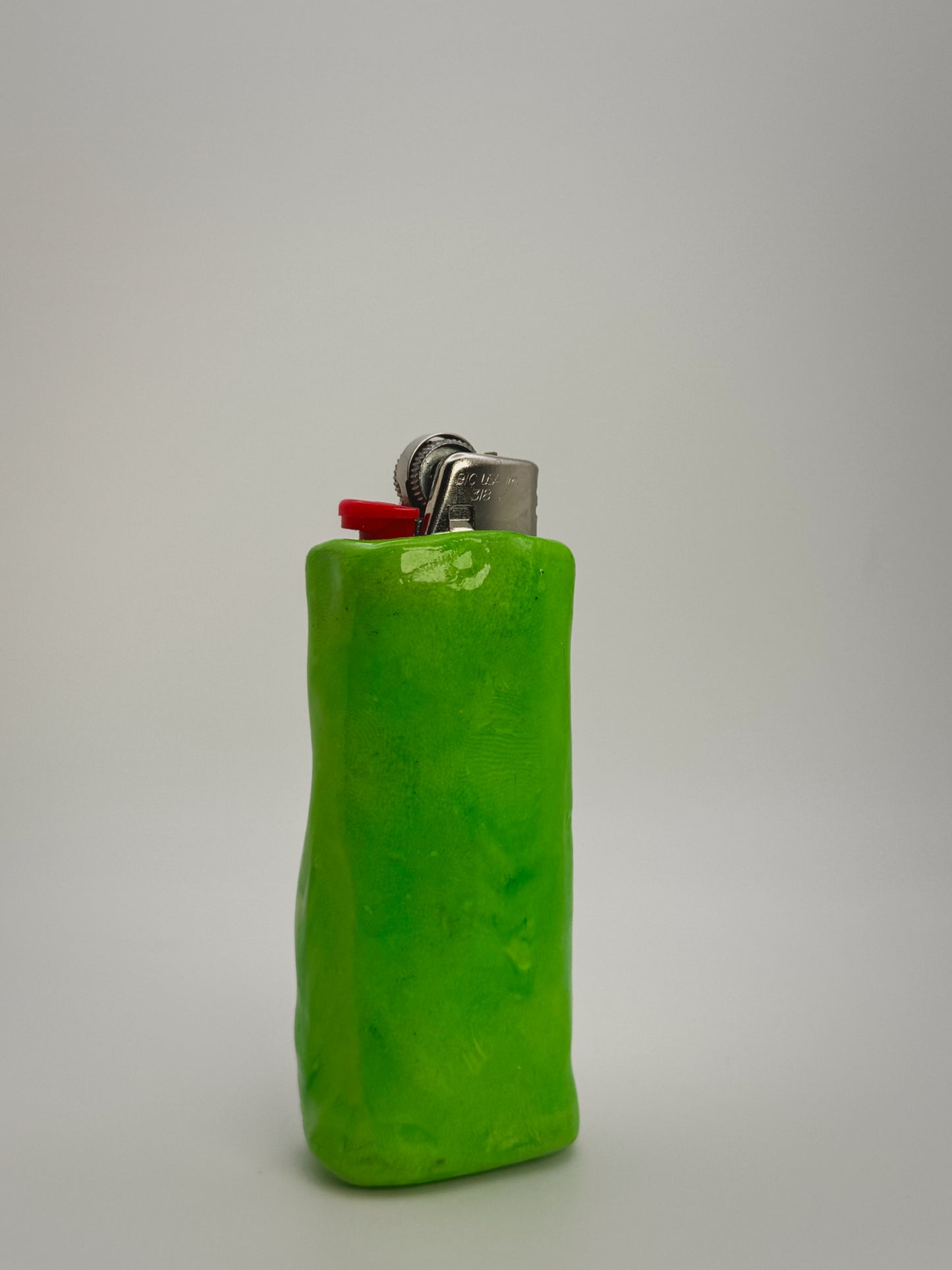Garden Stick Lighter Case| Fits Standard Bic | Handmade Polymer Clay Art