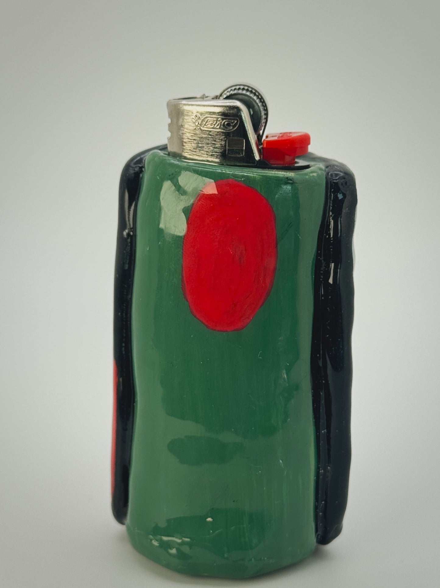 Extra Dirty Matchbox Lighter Case| Fits Standard Bic | Handmade Polymer Clay Art