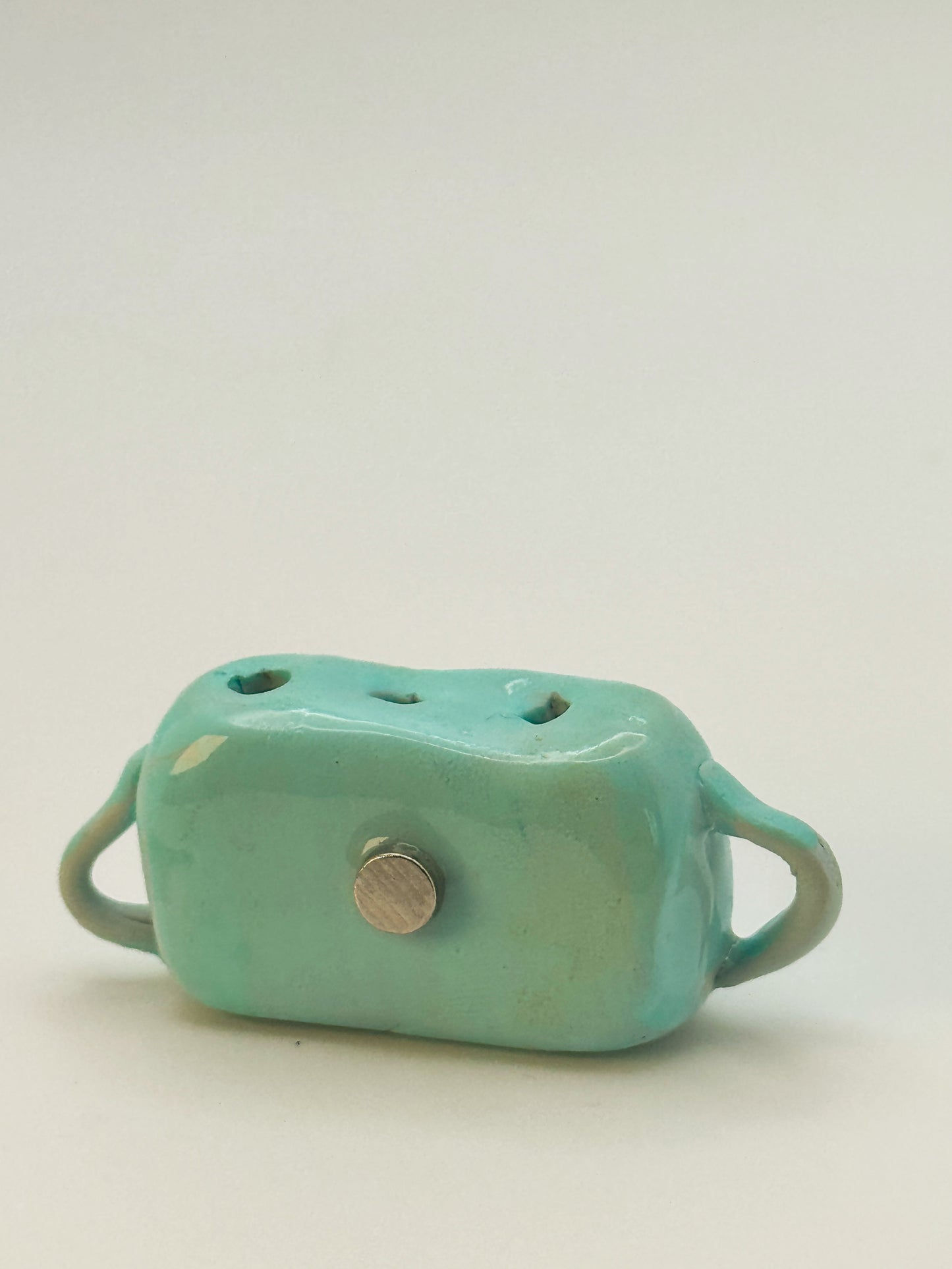 Mini Vase — Handmade Polymer Clay Fridge Magnets