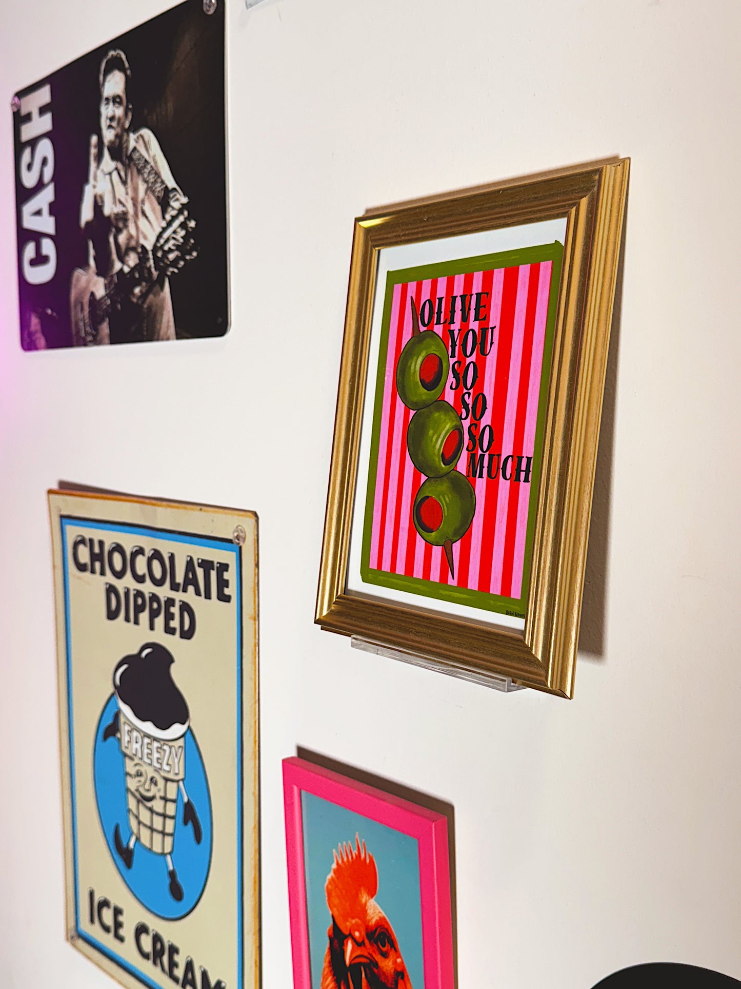 ”Olive You So So So Much” – FRAMED 5x7 Art Print