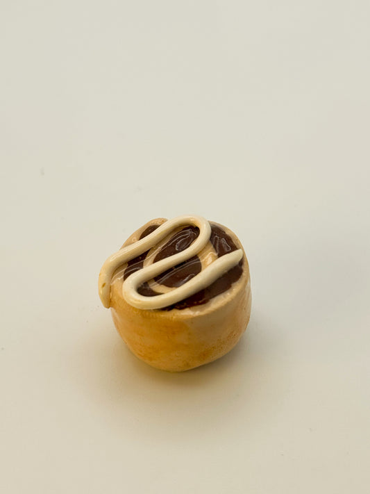 Cinnamon roll  — Handmade Polymer Clay Fridge Magnets