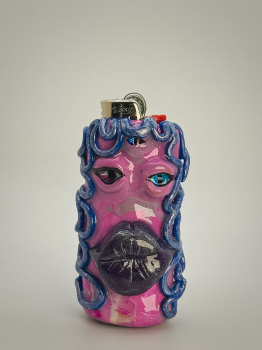 Creature Lighter Case| Fits Standard Bic | Handmade Polymer Clay Art