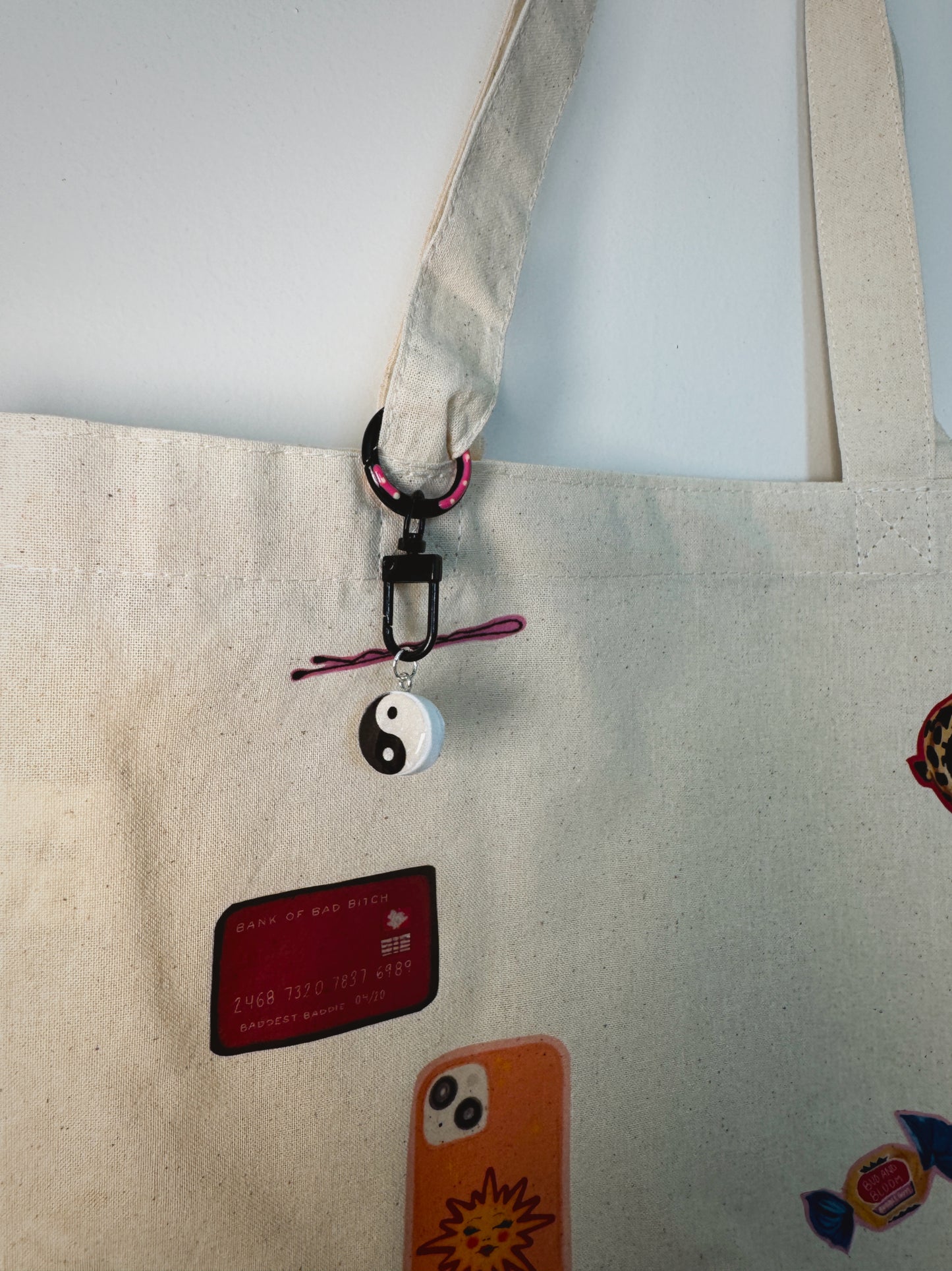 What’s In My Bag Hand-Pressed Tote Bag | 15x16 Natural Cotton — Luxe
