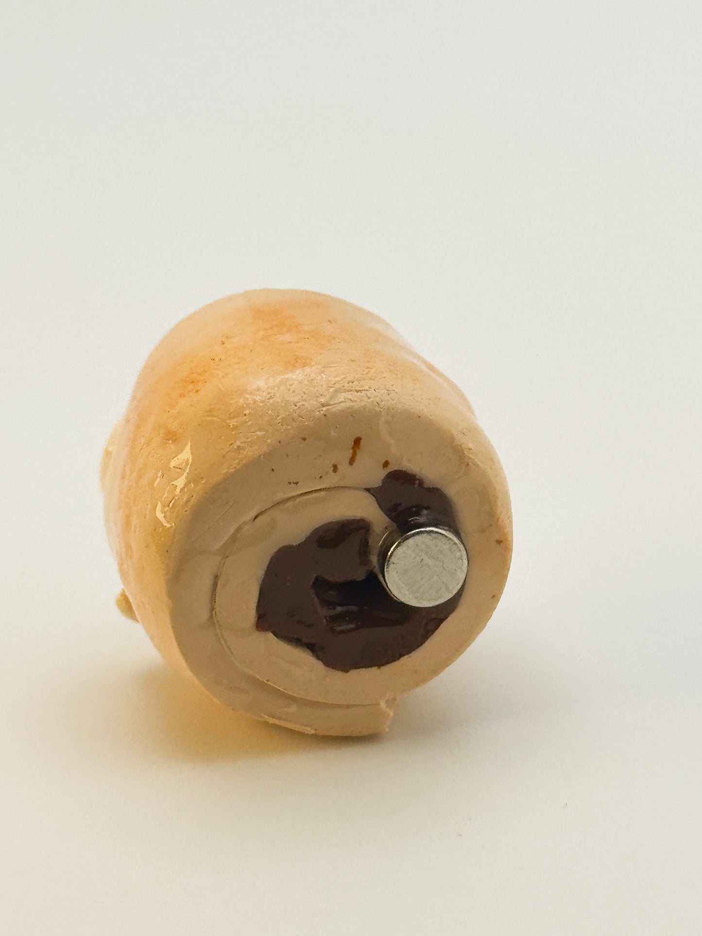 Cinnamon roll  — Handmade Polymer Clay Fridge Magnets