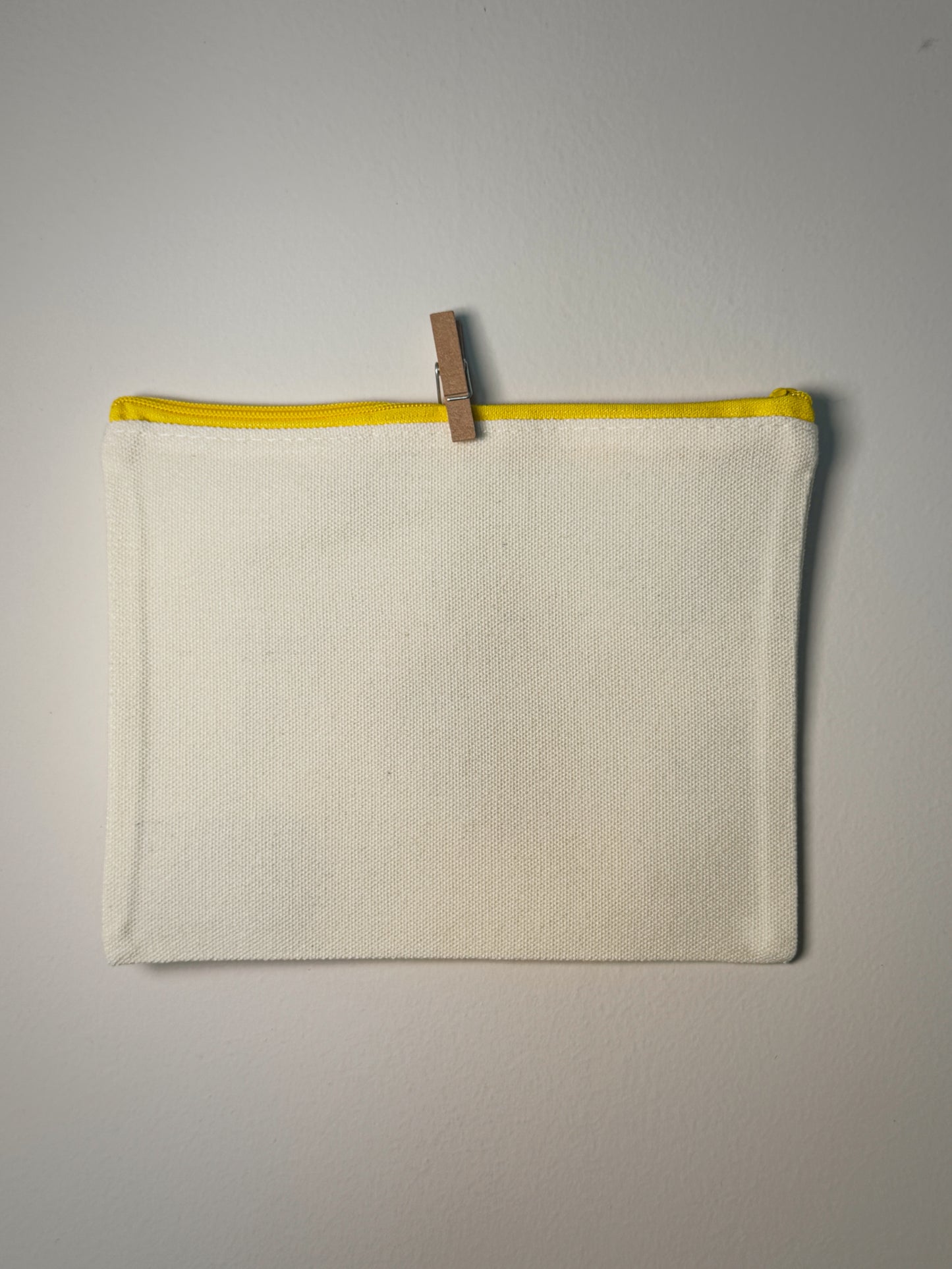 What’s In My Bag Hand-Pressed Bag | 8 x 6 Natural Cotton