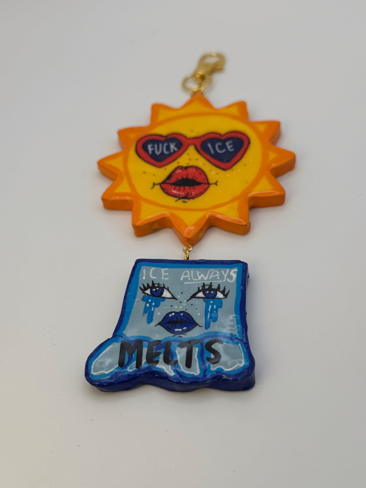 F*CK ICE Keychain/Bag Charm (Made to Order)