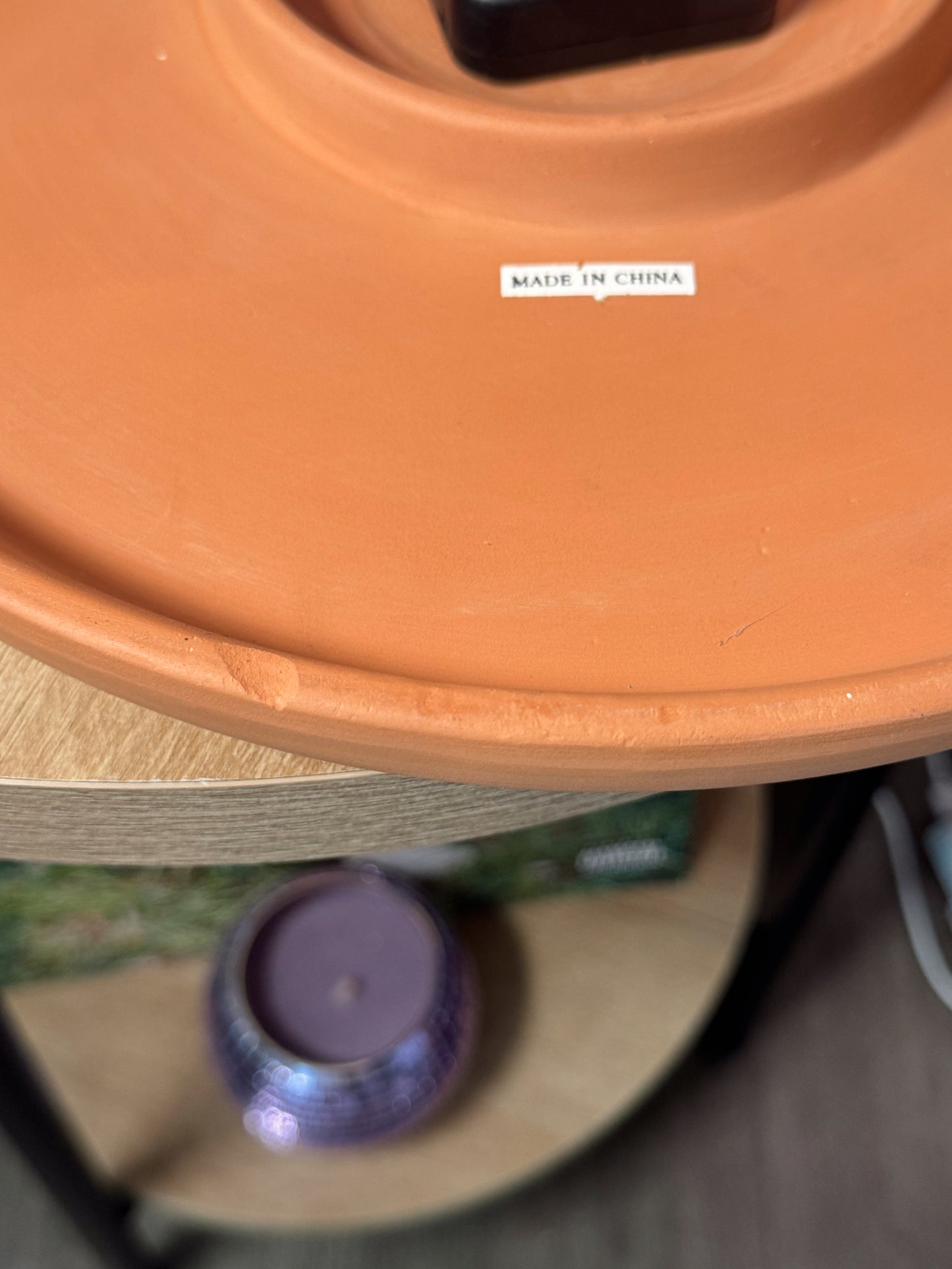 Vintage Natural Wonders Celestial Sun Wall Thermometer – Terracotta Style – Working