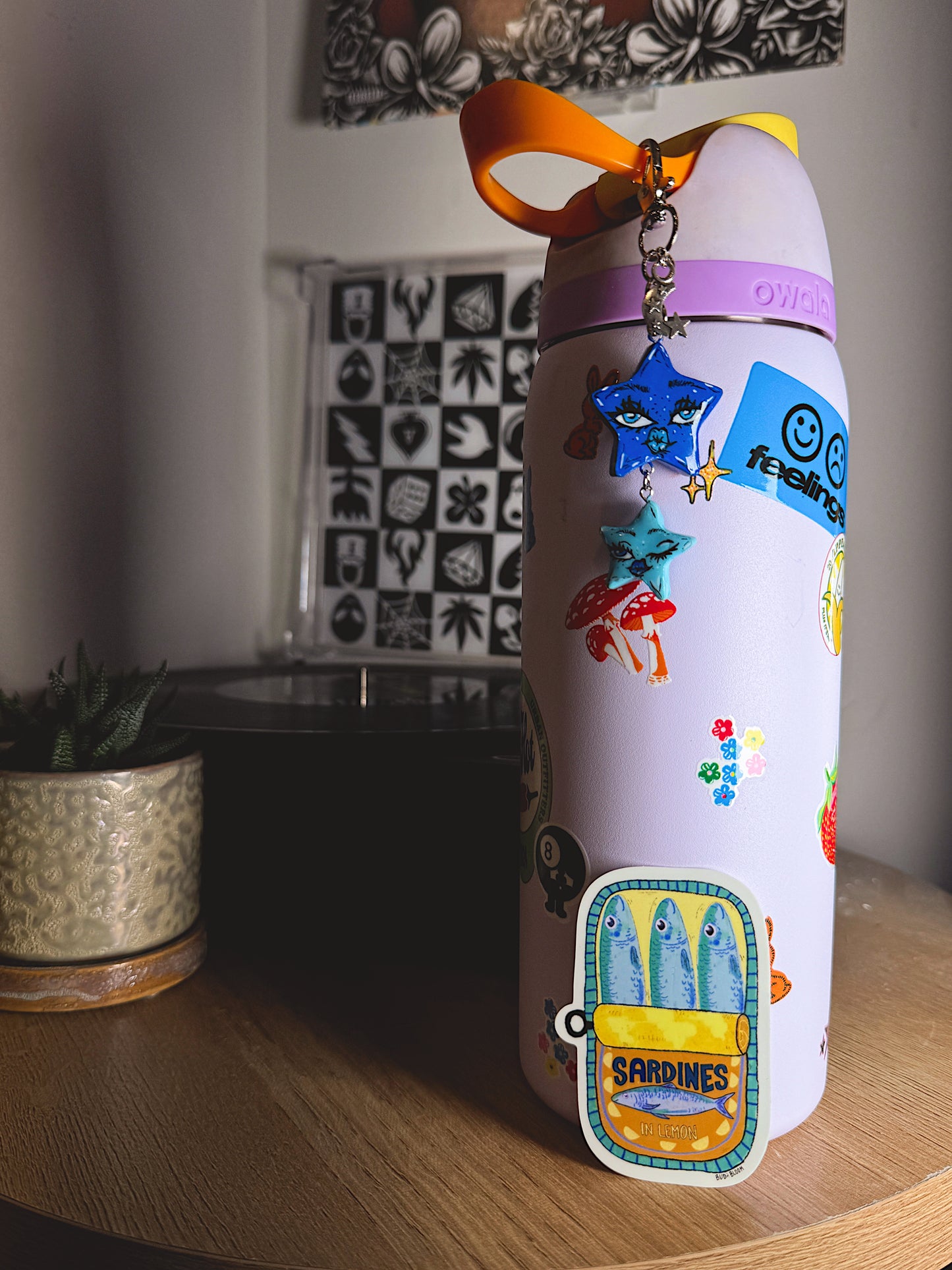 Sardines in Lemon Vinyl Sticker – Whimsical Tinned Fish Art