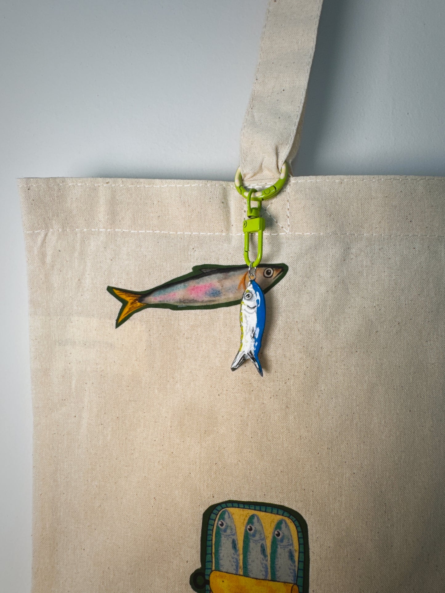 Euro Summer Hand-Pressed Tote Bag | 15x16 Natural Cotton — Luxe