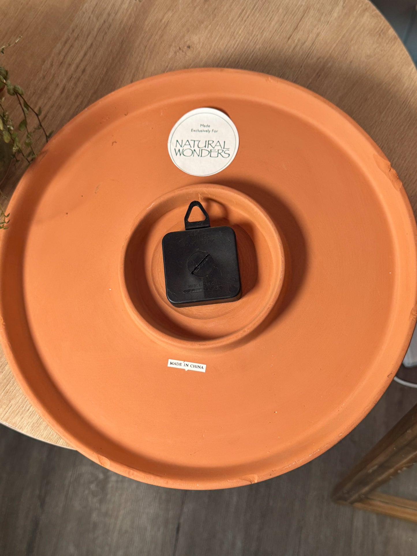 Vintage Natural Wonders Celestial Sun Wall Thermometer – Terracotta Style – Working