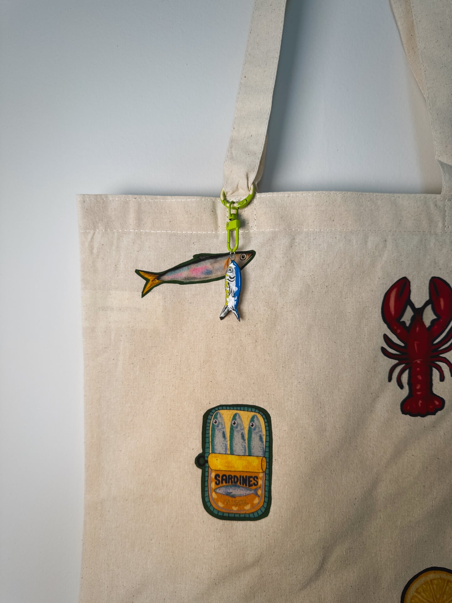 Euro Summer Hand-Pressed Tote Bag | 15x16 Natural Cotton — Luxe