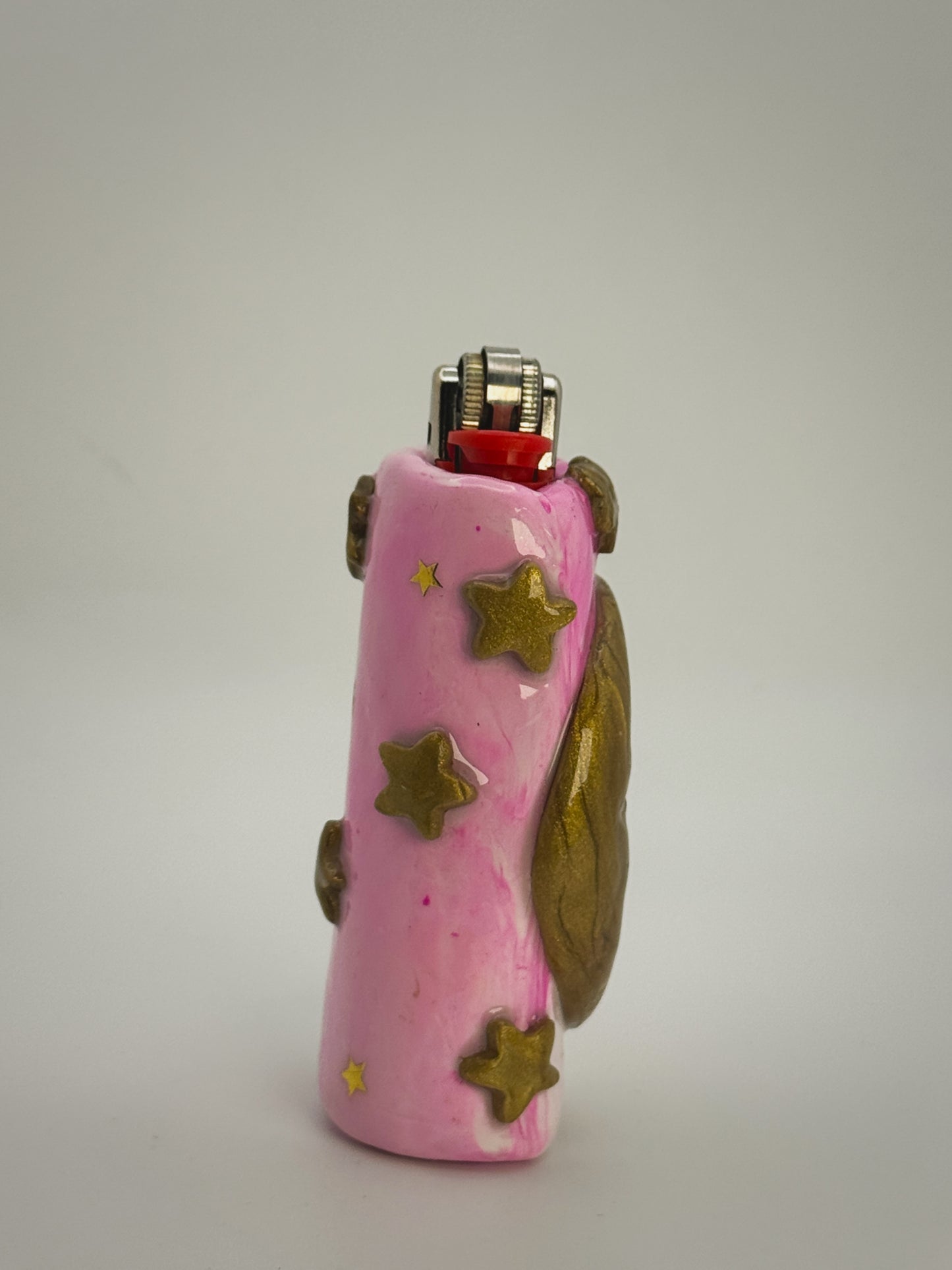 Celestial Lighter Case| Fits Standard Bic | Handmade Polymer Clay Art