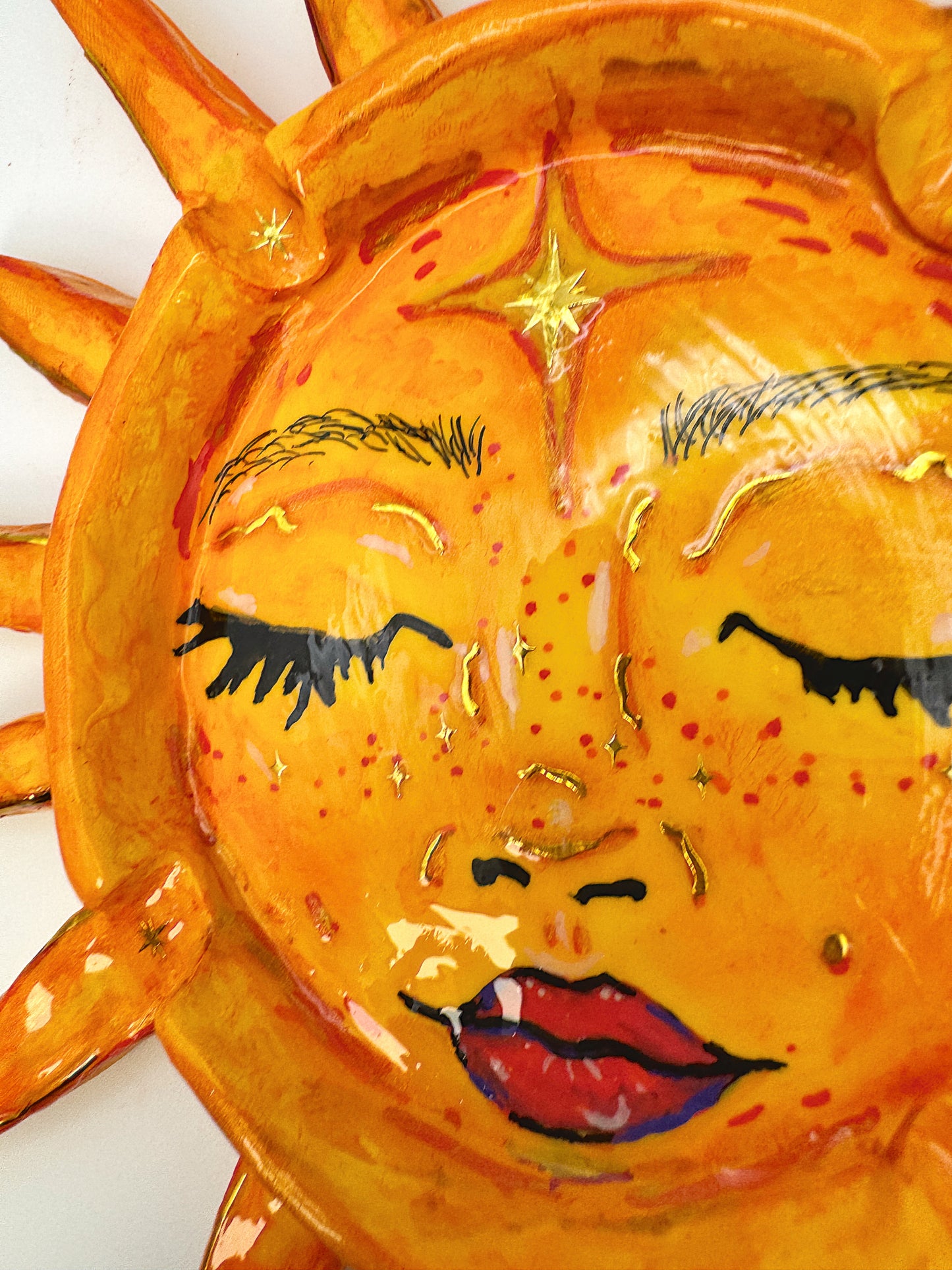 PREORDER Handmade Sun & Moon Ashtray/ Trinket Dish Set