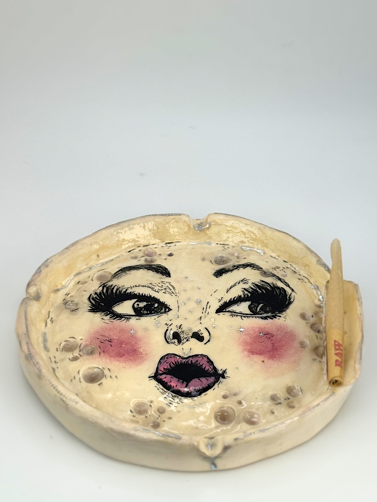 PREORDER Handmade Moon Ashtray/ Trinket Dish