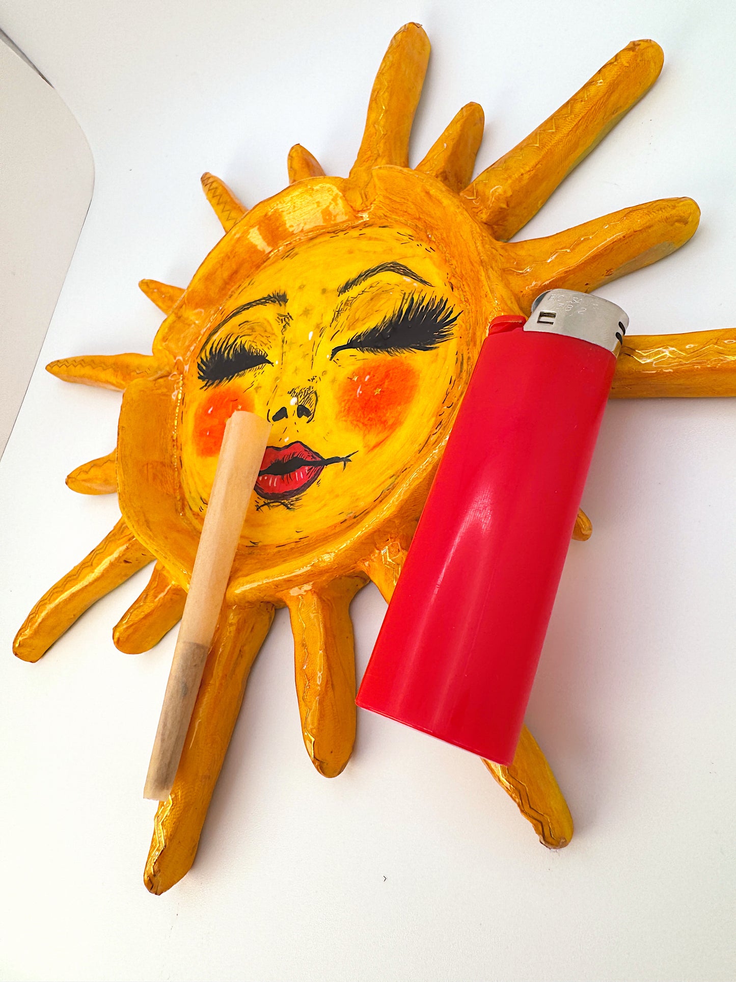 PREORDER Handmade Sun & Moon Ashtray/ Trinket Dish Set