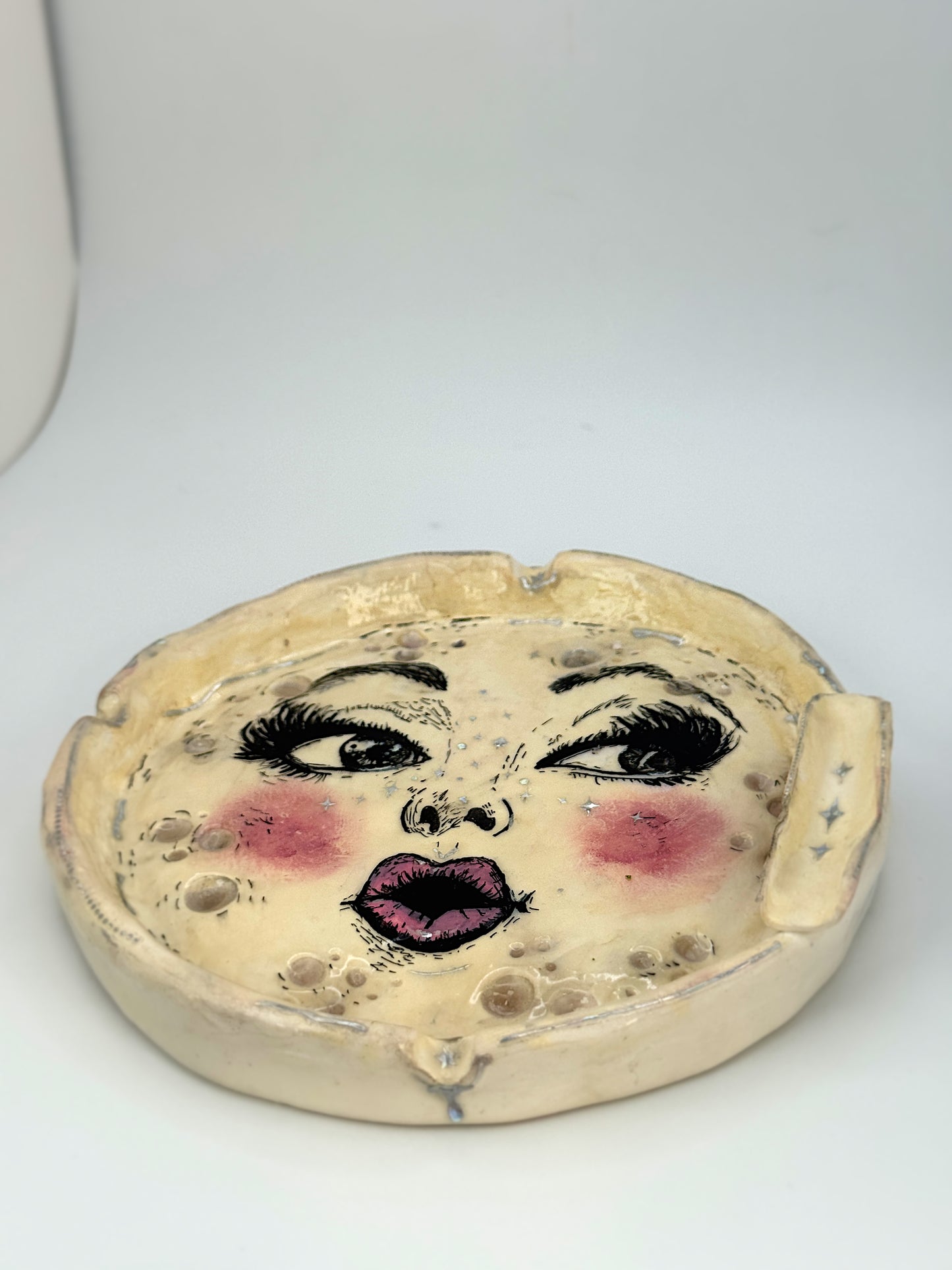 PREORDER Handmade Moon Ashtray/ Trinket Dish