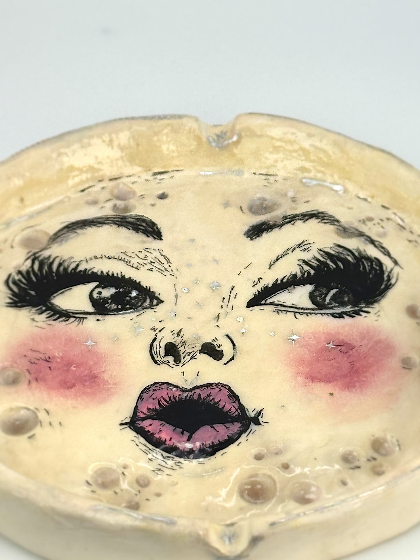 PREORDER Handmade Moon Ashtray/ Trinket Dish