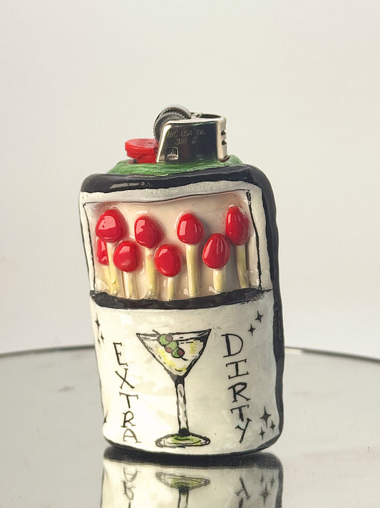 Handmade Dirty Martine Matchbox Lighter Case