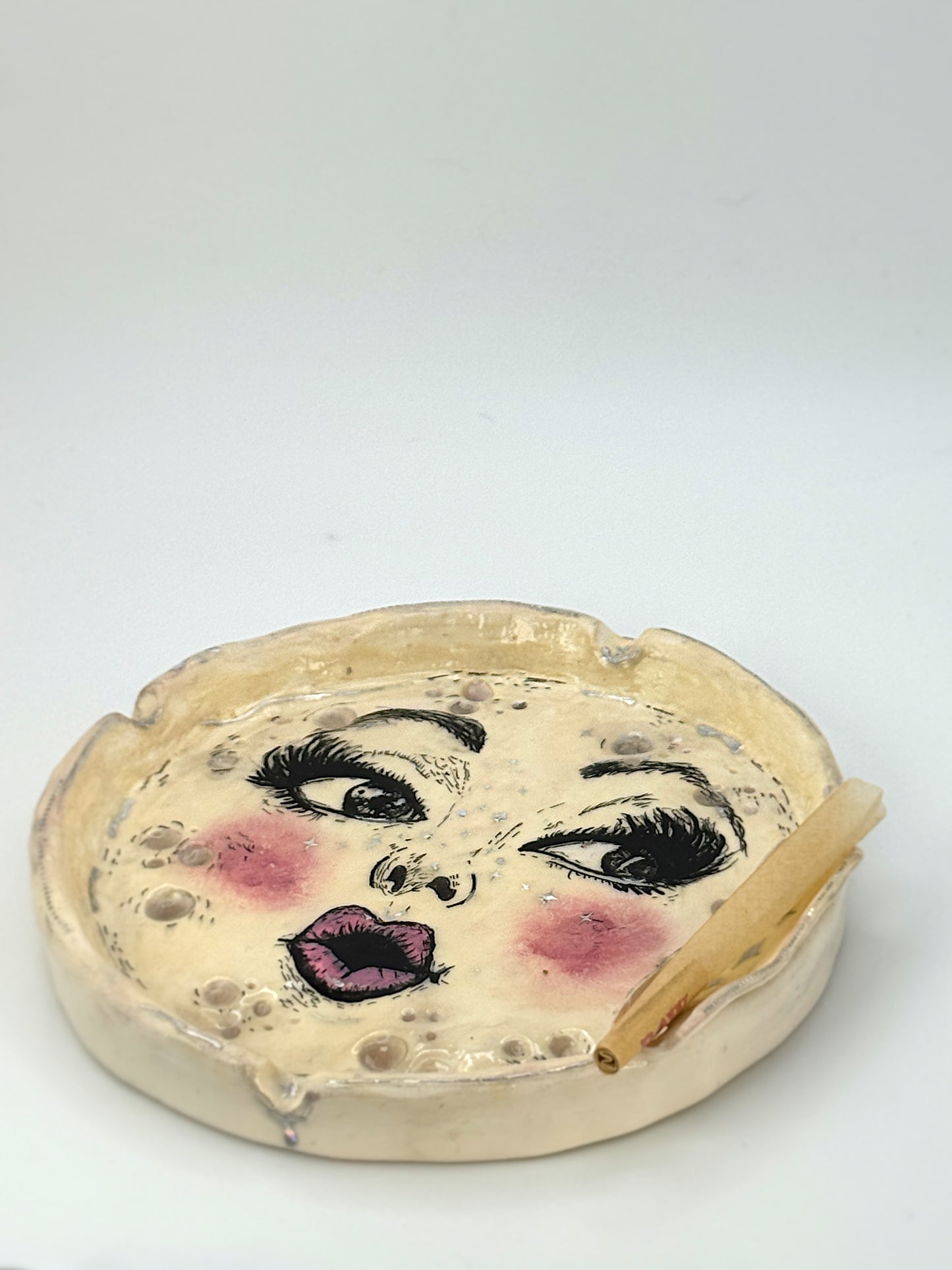 PREORDER Handmade Moon Ashtray/ Trinket Dish